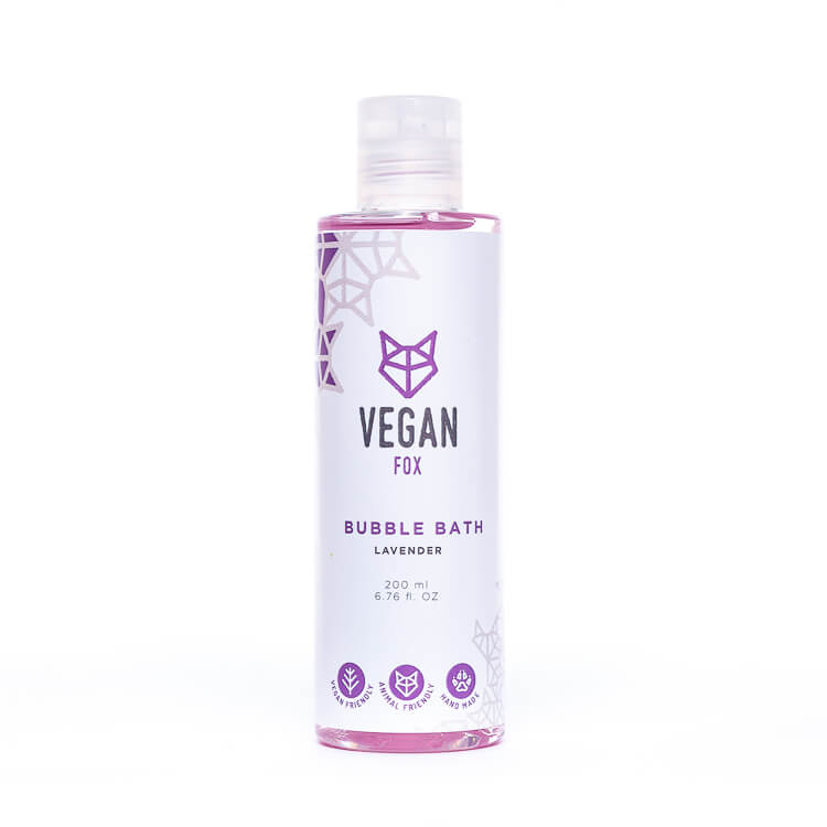 Badeschaum mit Lavendel Vegan Fox Deutschland