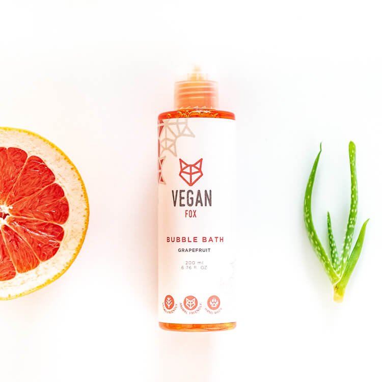 Grapefruit-Badeschaum Vegan Fox Deutschland