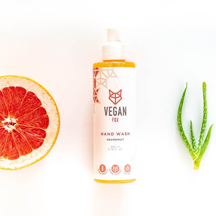 Grapefruit-Flüssigseife Vegan Fox Deutschland