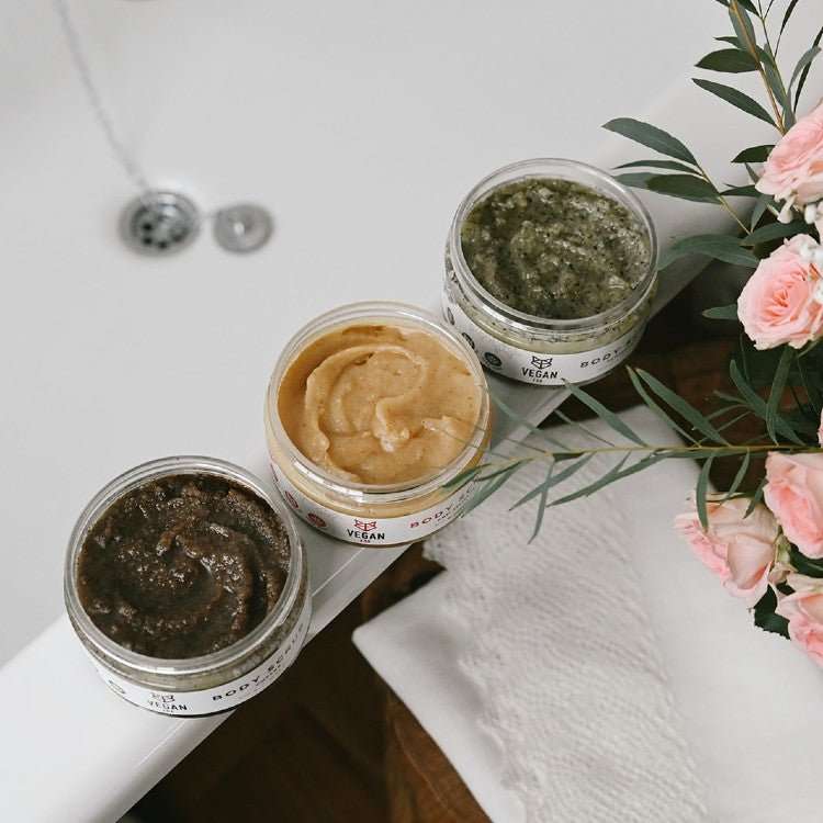 Ingwer Körperpeeling Body Scrubs mit Salz trägt zu einer gesünderen Haut bei